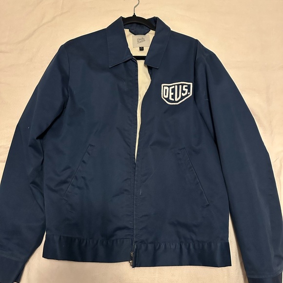 Deus Ex Machina Navy blue jacket M - Picture 2 of 2